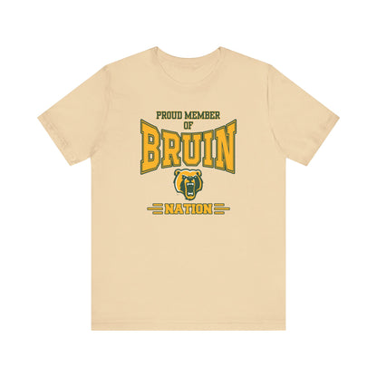Adult Unisex Bruin Nation Graphic Short Sleeve Soft Tee