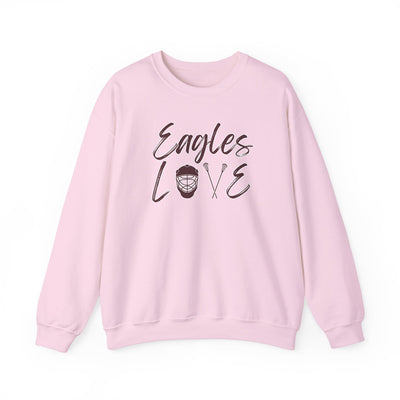 Adult Unisex Eagles Lacrosse Love Graphic Sweatshirt