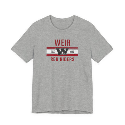 Adult Unisex Weirton Distressed Heritage Graphic Short Sleeve Bella + Canvas Soft Tee