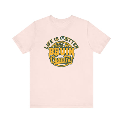 Adult Unisex Bruin Country Graphic Short Sleeve Soft Tee