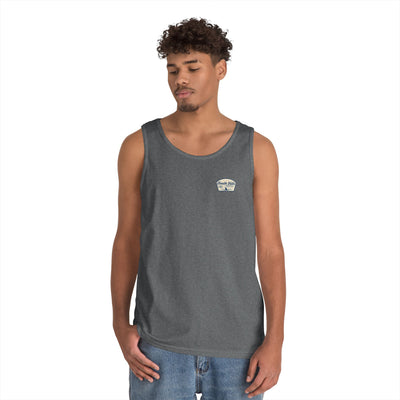 Adult Unisex South Hills Swim Club Home of the Sharks Graphic Tank