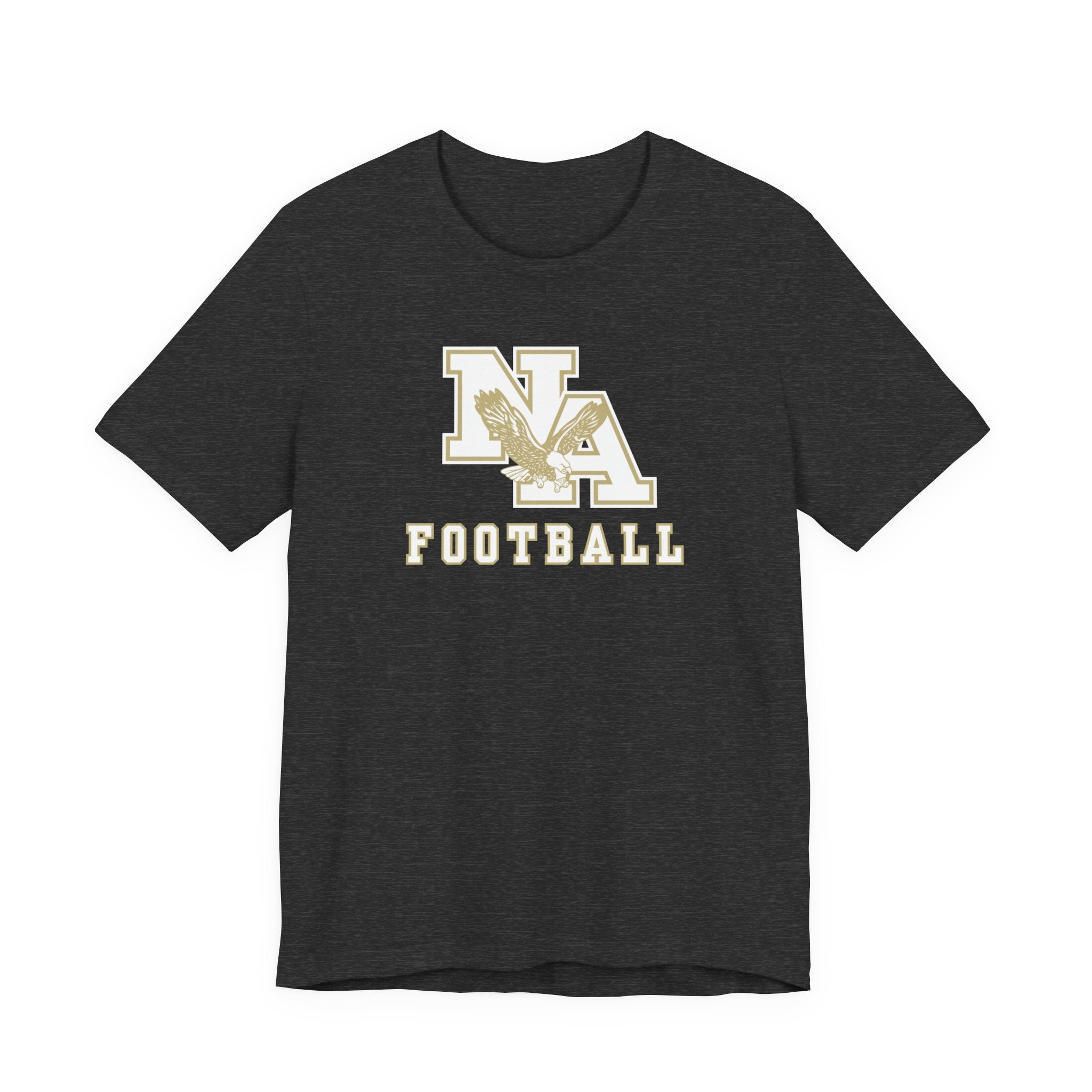 Adult Unisex New Albany Football Gold Classic Logo Graphic Short Sleeve Soft Tee