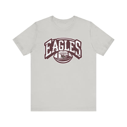 Adult Unisex New Albany Eagles Football Motion Graphic Short Sleeve Soft Tee