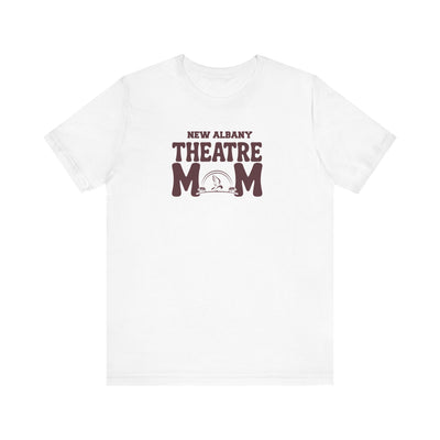 Adult Unisex New Albany Theatre Mom Graphic Short Sleeve Soft Tee