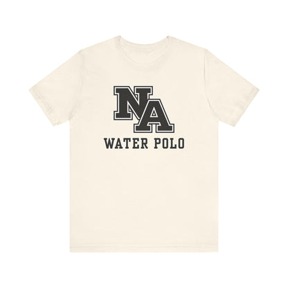 Adult Unisex New Albany Water Polo Classic Black Logo Graphic Short Sleeve Soft Tee