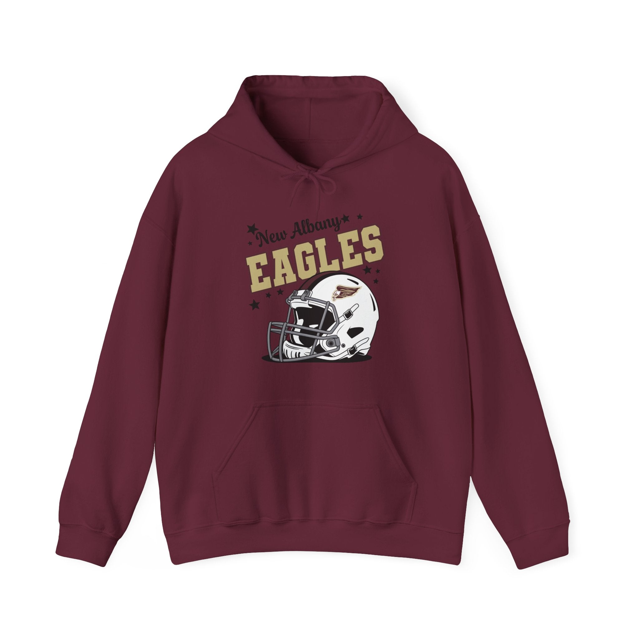 Adult Unisex New Albany Eagles Football Pride Graphic Hoodie