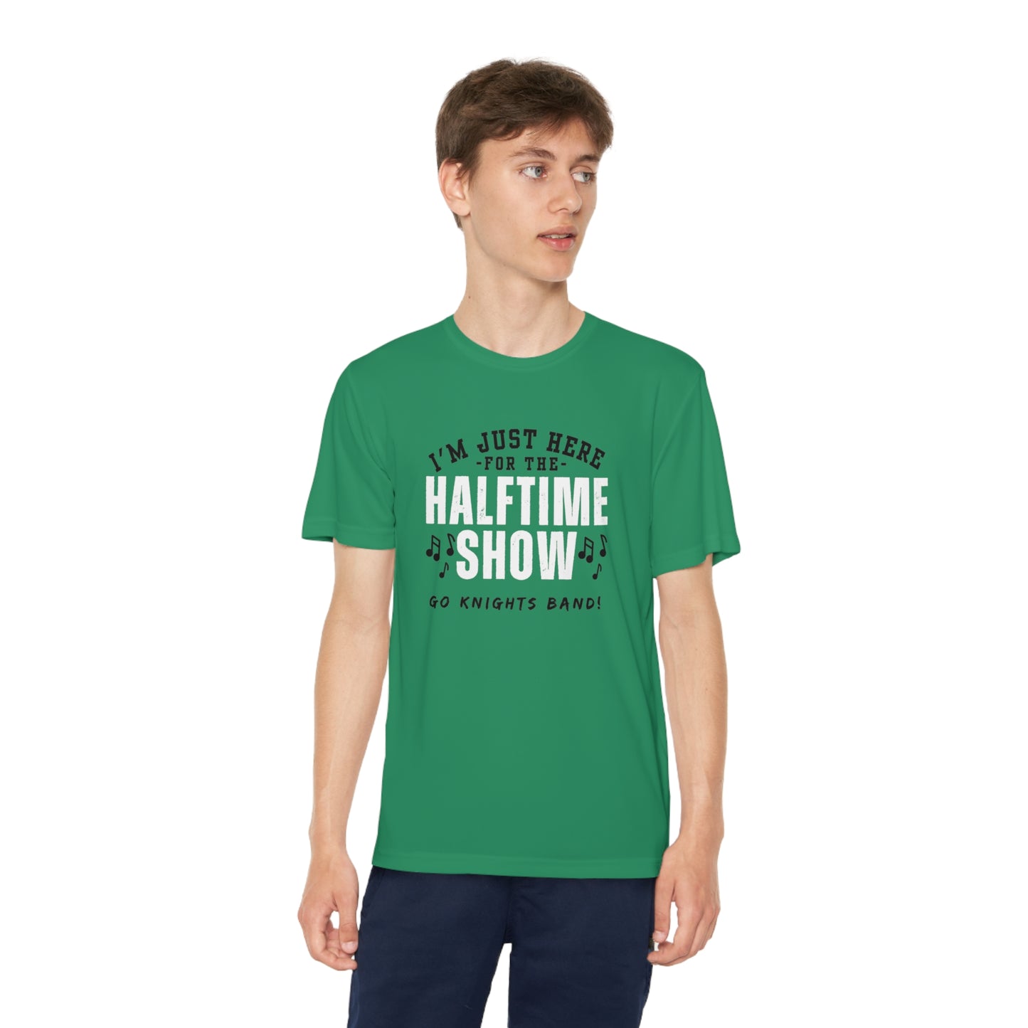 Youth Competitor Performance Band Halftime Short Sleeve Graphic Tee - Nordonia Knights