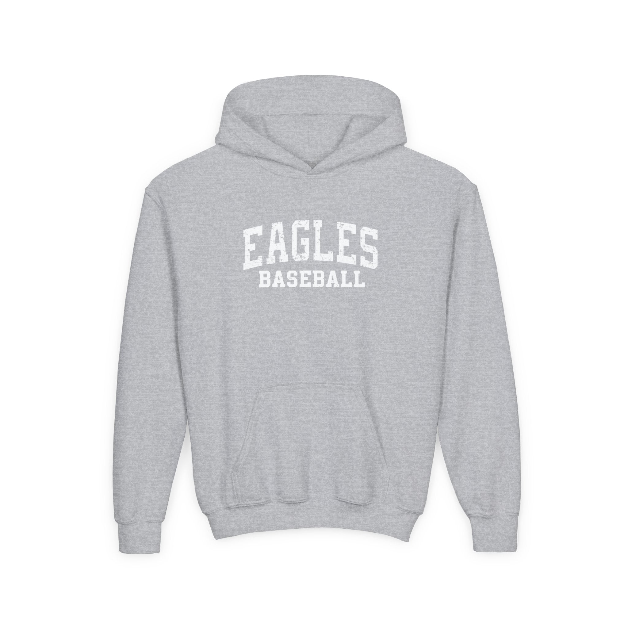 Youth New Albany Eagles Baseball Vintage Distressed Graphic  Hoodie