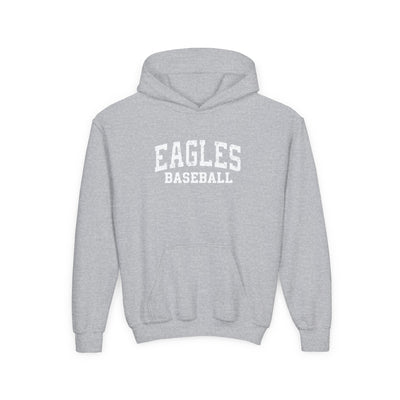 Youth New Albany Eagles Baseball Vintage Distressed Graphic  Hoodie