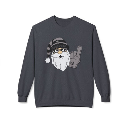 Adult Unisex Westerville Central Spirited Santa Graphic Soft Style Sweatshirt