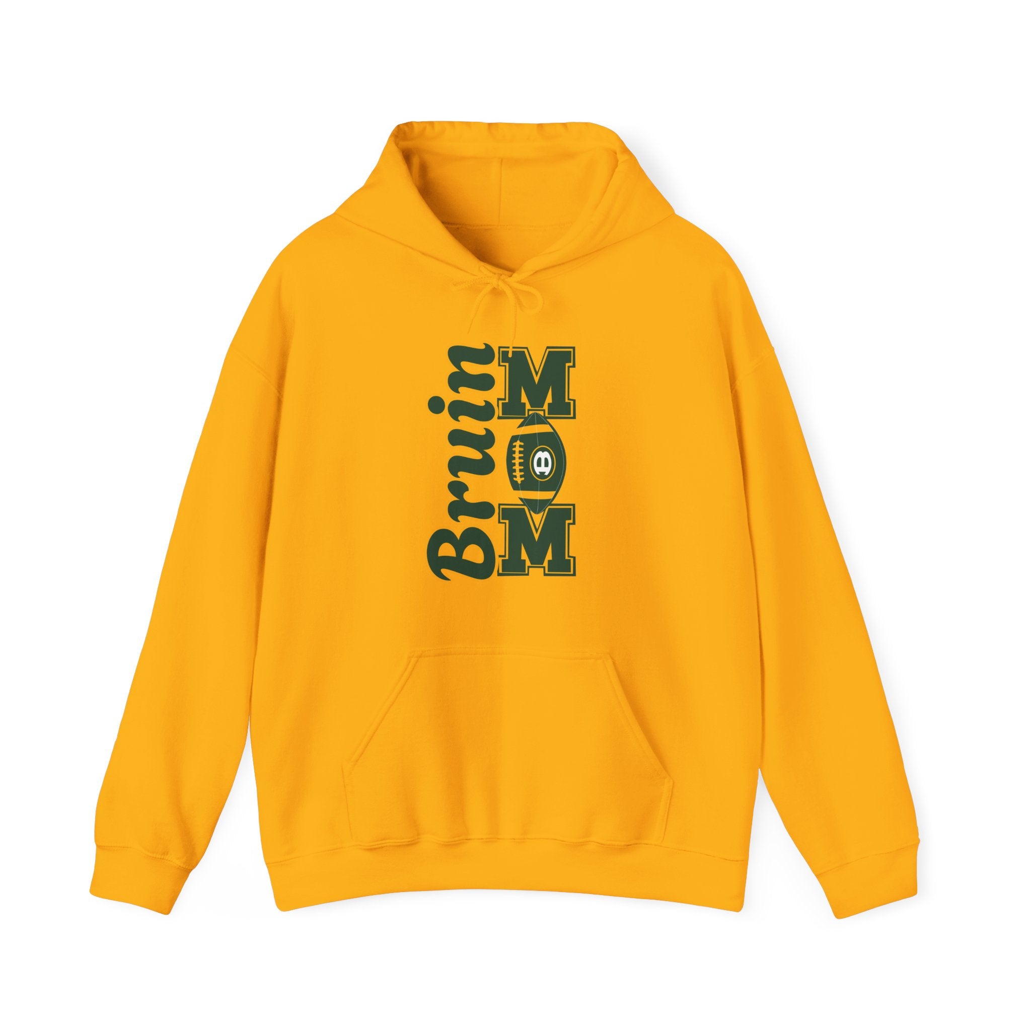 Adult Unisex Bruin Football Mom Graphic Hoodie