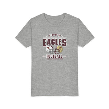 Youth New Albany Eagles Tradition Football Graphic Short Sleeve Soft Tee