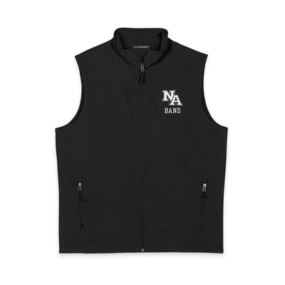 Adult Unisex Classic New Albany Band Embroidered Logo Core Soft Shell Vest