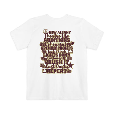 Adult Unisex New Albany Theatre Cast & Crew Graphic Pocket T-shirt