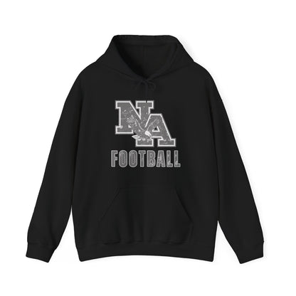 Adult Unisex New Albany Tonal Football Logo Graphic Hoodie