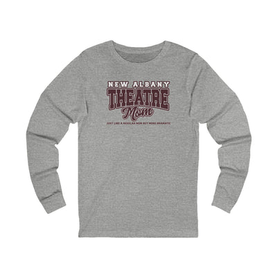 Adult Unisex New Albany Theatre Mom Graphic Long Sleeve Soft Tee