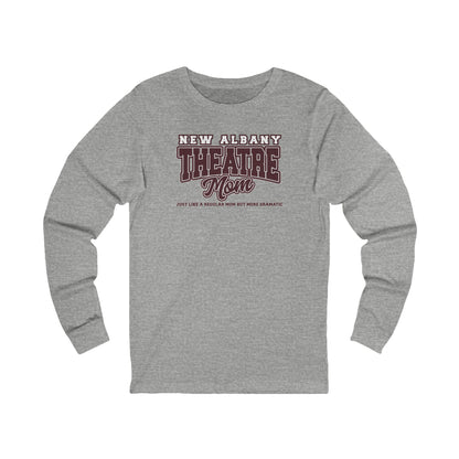 Adult Unisex New Albany Theatre Mom Graphic Long Sleeve Soft Tee