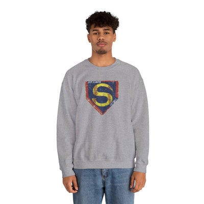 Adult Unisex Stingers Softball Distressed Logo Graphic Sweatshirt