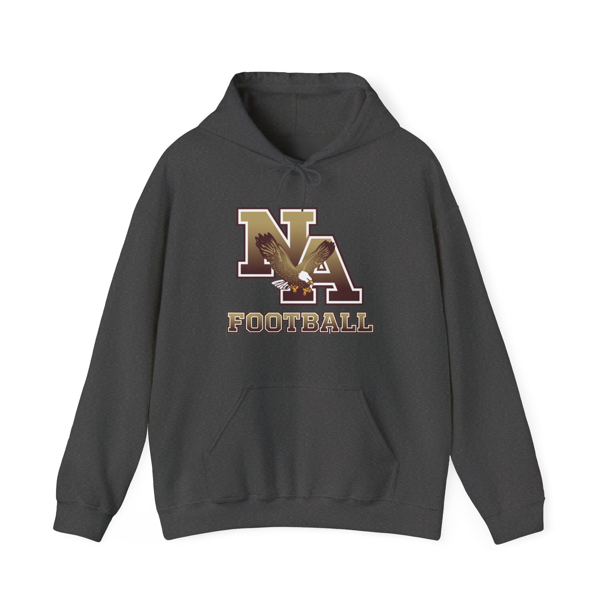 Adult Unisex New Albany Ombre Eagle Logo Graphic Hoodie