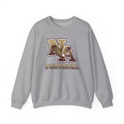 Adult Unisex New Albany Ombre Eagle Logo Graphic Sweatshirt