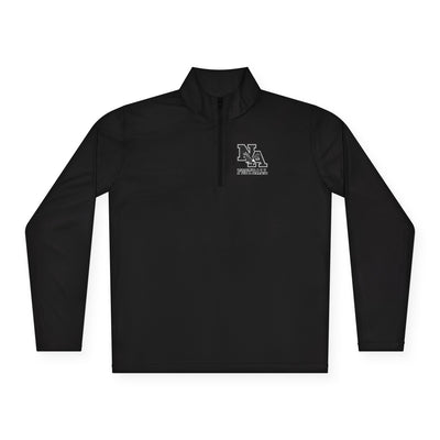 Adult Unisex New Albany Classic Logo Black Football Graphic Sport-Tek Quarter Zip Pullover