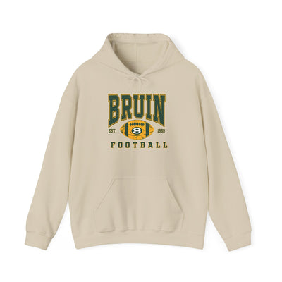 Adult Unisex Bruin Football Heritage Graphic Hoodie