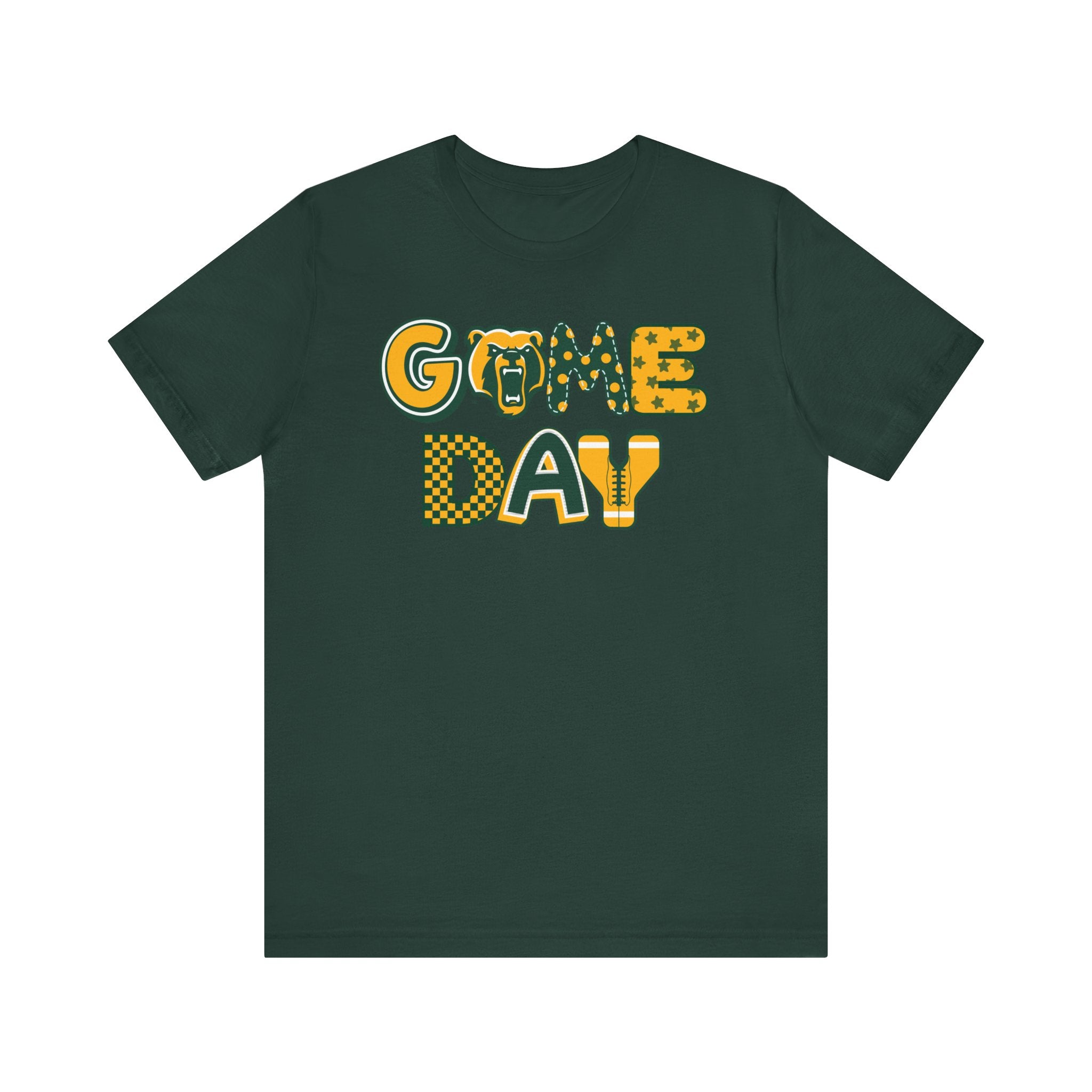 Adult Unisex Bruin Game Day Graphic Short Sleeve Soft Tee