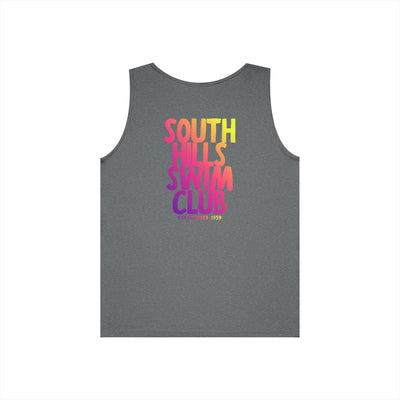 Adult Unisex South Hills Swim Club SHSC Ombre Graphic Tank