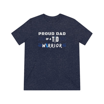 Men's Unisex Super Soft Proud T1D Dad Short Sleeve Graphic Tee