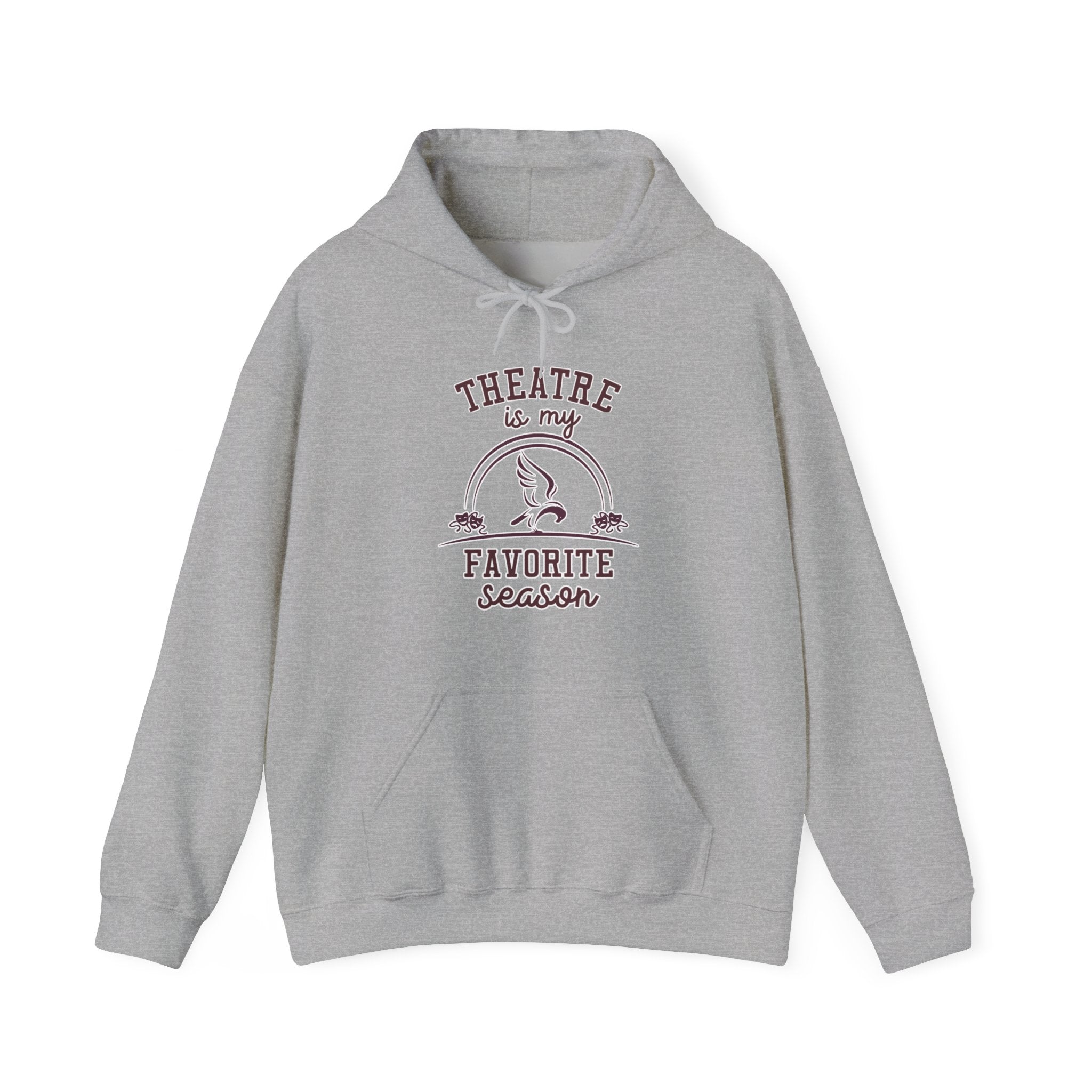 Adult Unisex Theatre Is My Favorite Season Graphic Hoodie