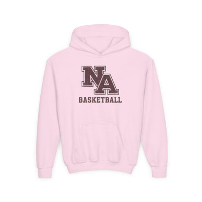 Youth New Albany Basketball Vintage Vibe Logo Graphic Hoodie