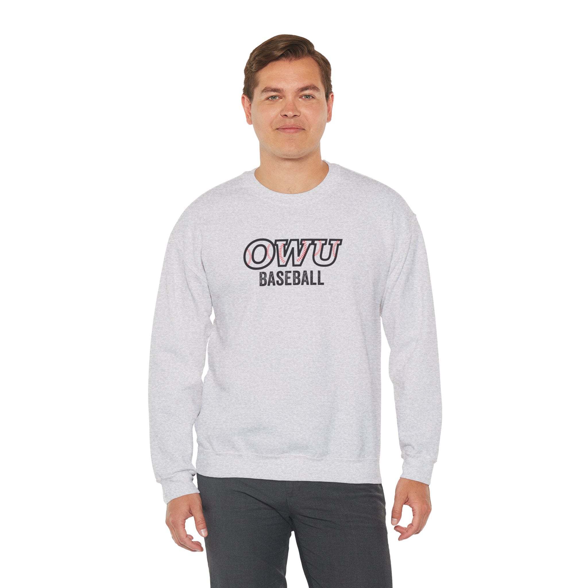 Adult Unisex OWU Baseball Stitches Graphic Sweatshirt
