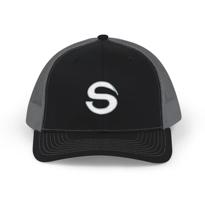 Adult Unisex S Logo Embroidered Richardson 112 Snapback Trucker Hat