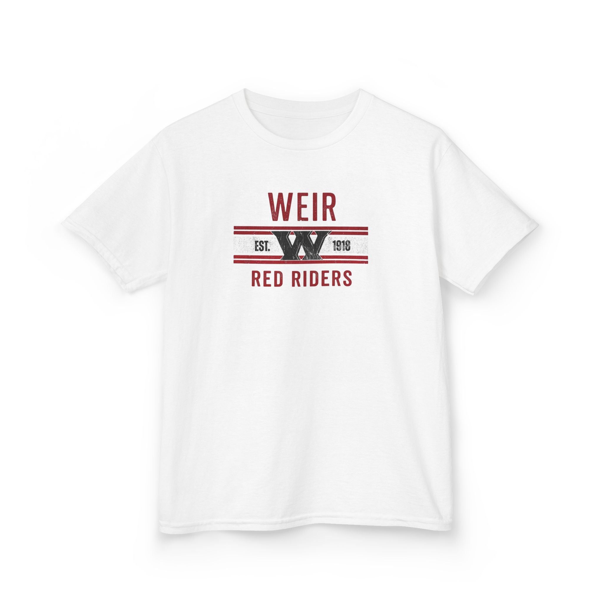 Youth Weirton Distressed Heritage Graphic Short Sleeve Gildan Heavy Tee