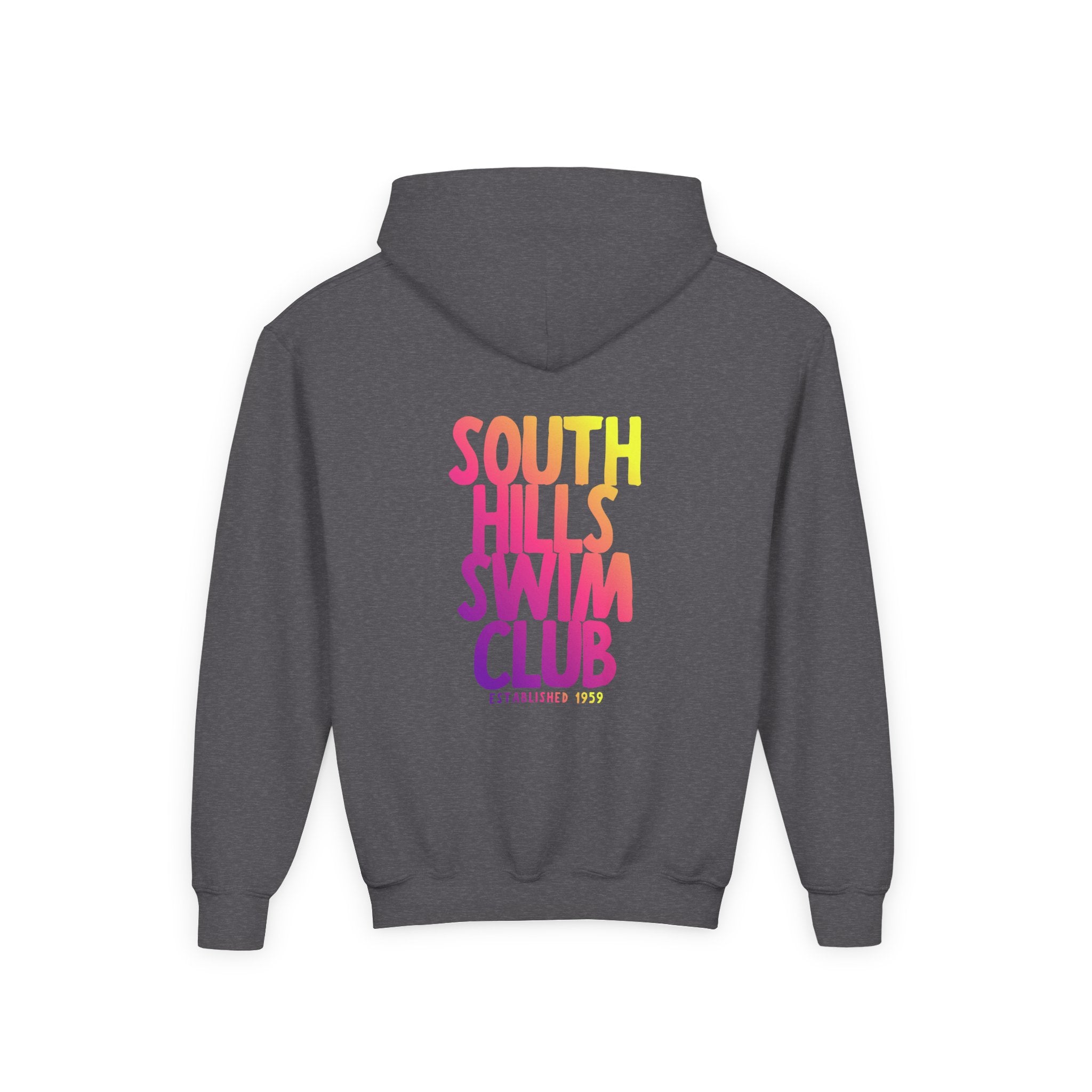Youth South Hills Swim Club SHSC Ombre Graphic Hoodie