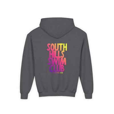 Youth South Hills Swim Club SHSC Ombre Graphic Hoodie