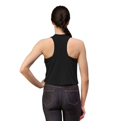 Women's New Albany Youth Soccer League Game Day Graphic Crop Tank