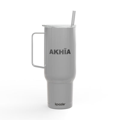Ahkia Logo Engraved 40oz Insulated Tumbler with Lid