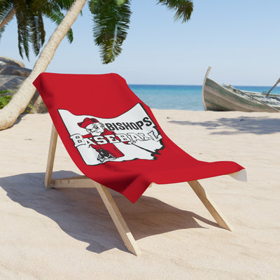 Ohio Battling Bishops Baseball Graphic Beach Towel - Ohio Wesleyan University