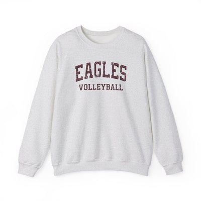 Adult Unisex New Albany Eagles Volleyball Vintage Distressed Graphic Sweatshirt