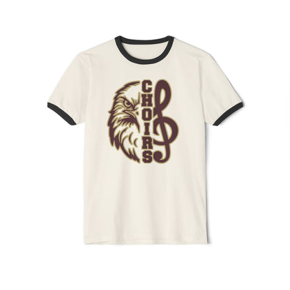 Adult Unisex Epic Eagle Choirs Graphic Short Sleeve Ringer Tee