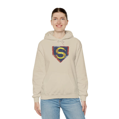 Adult Unisex Stingers Softball Distressed Logo Graphic Hoodie
