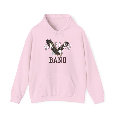 Adult Unisex Flying Band Eagle Graphic Hoodie