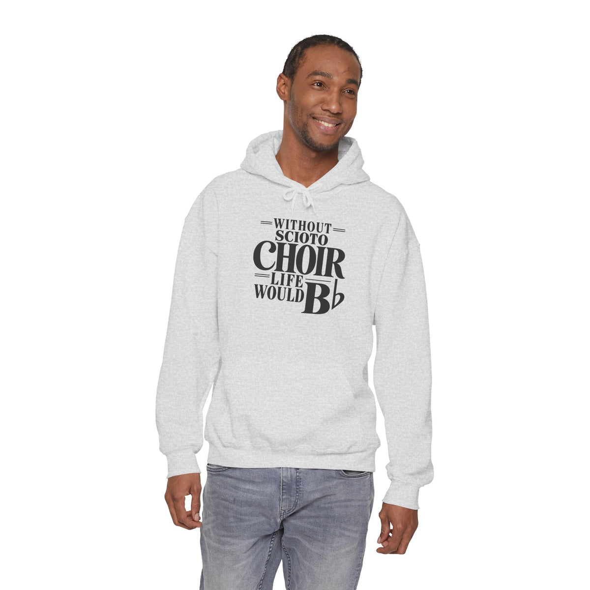 Adult Unisex Dublin Scioto Choirs Life would B-Flat Graphic Hoodie