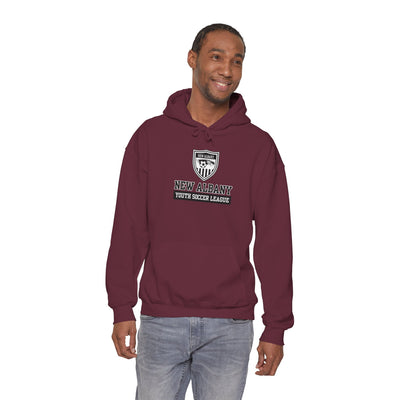 Adult Unisex New Albany Youth Soccer League Game Day Graphic Hoodie