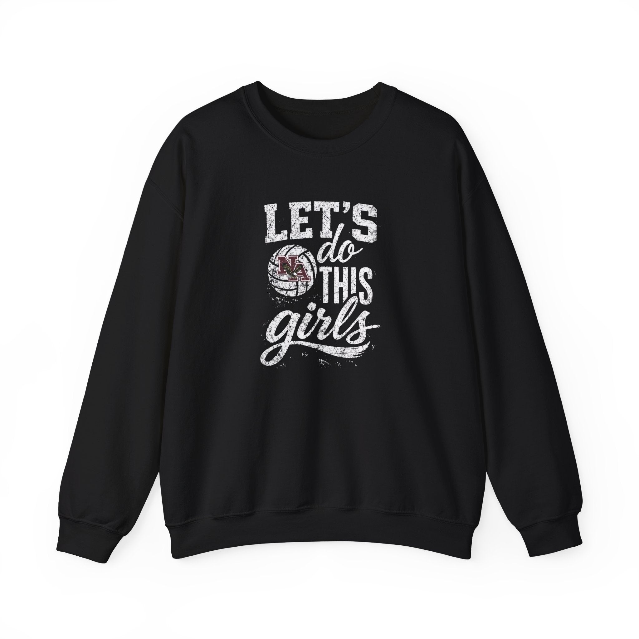 Adult Unisex New Albany Eagles Let's Do This Girls Graphic Sweatshirt