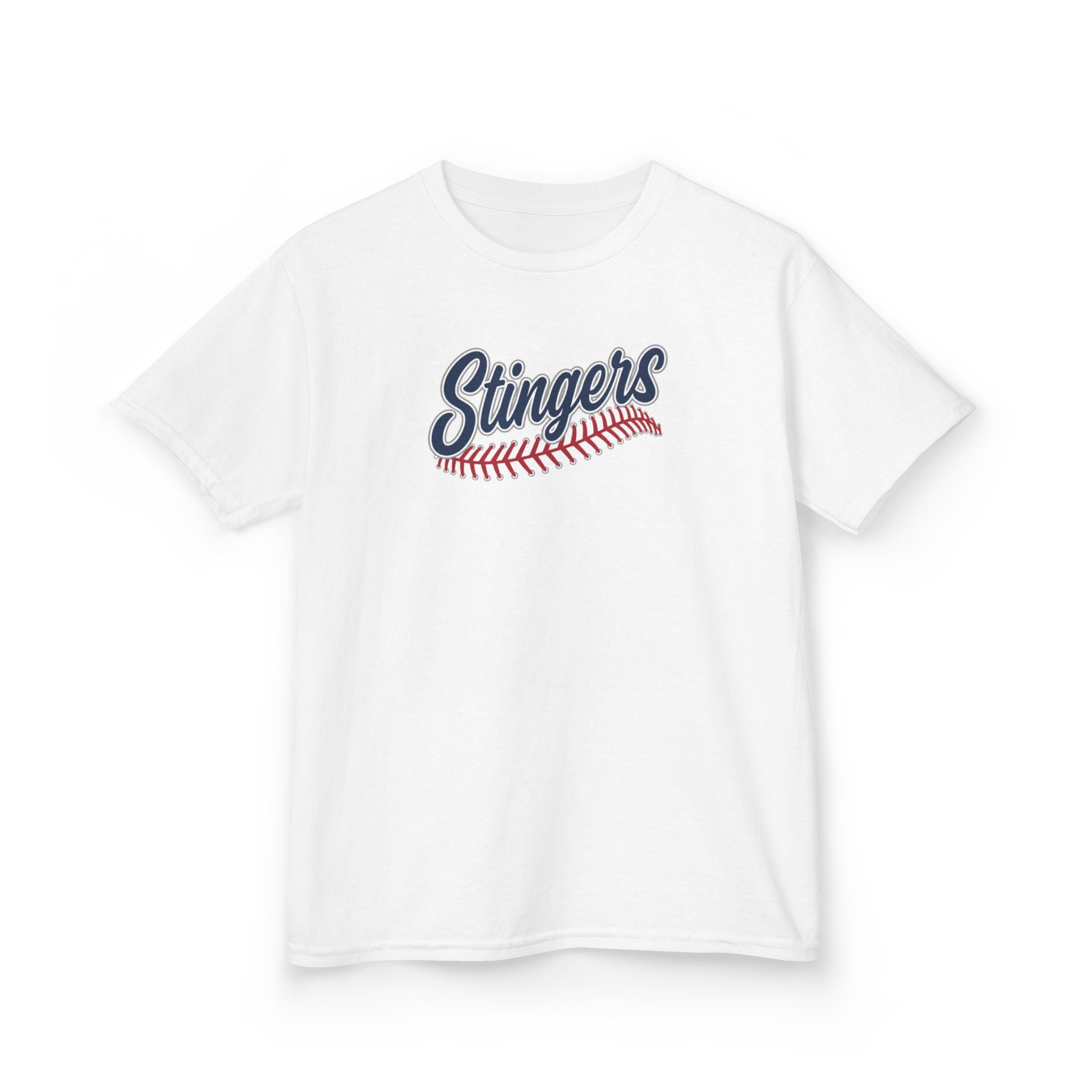 Youth Stingers Softball Stitches Graphic Short Sleeve Gildan Heavy Tee