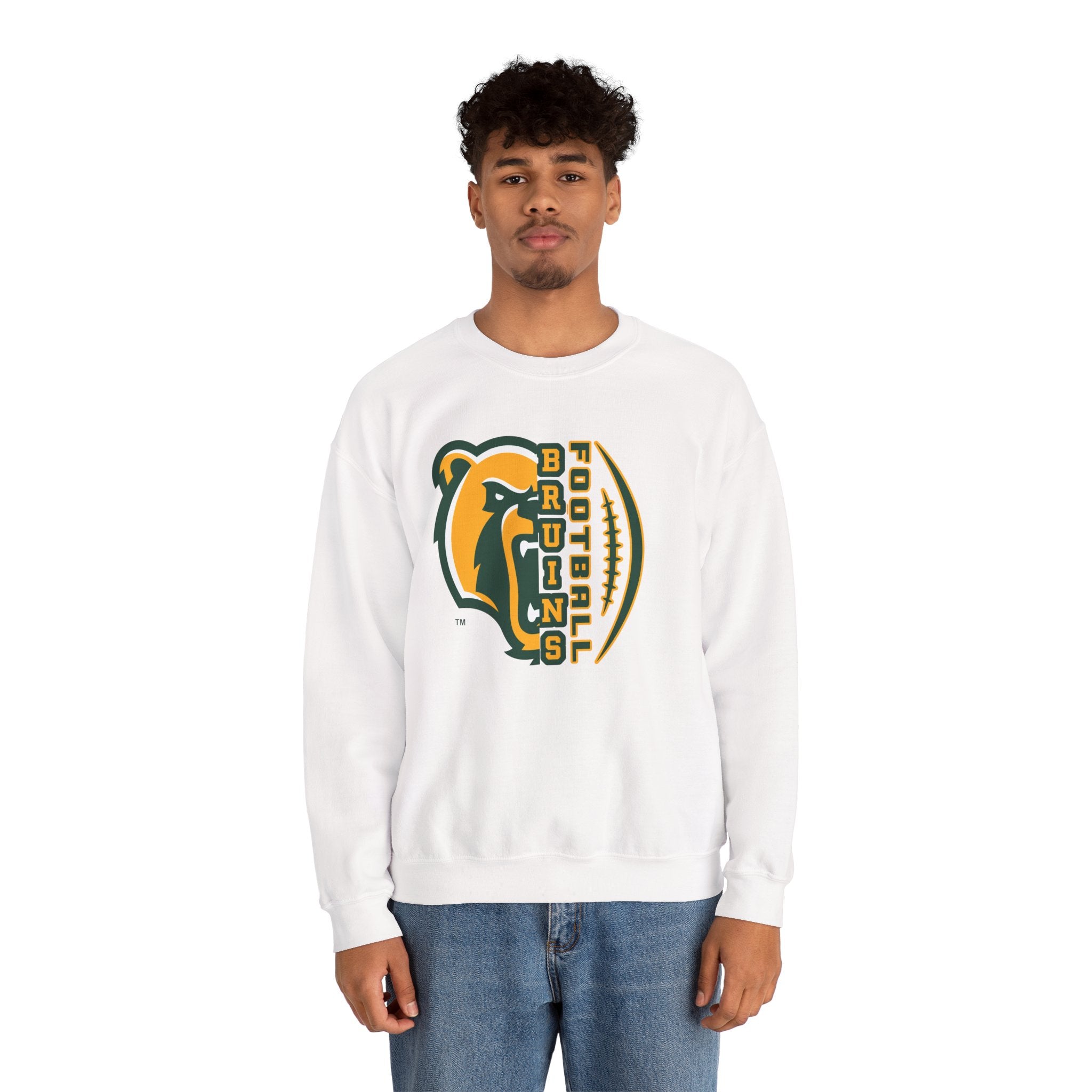 Adult Unisex Epic Bruin Football Graphic Sweatshirt