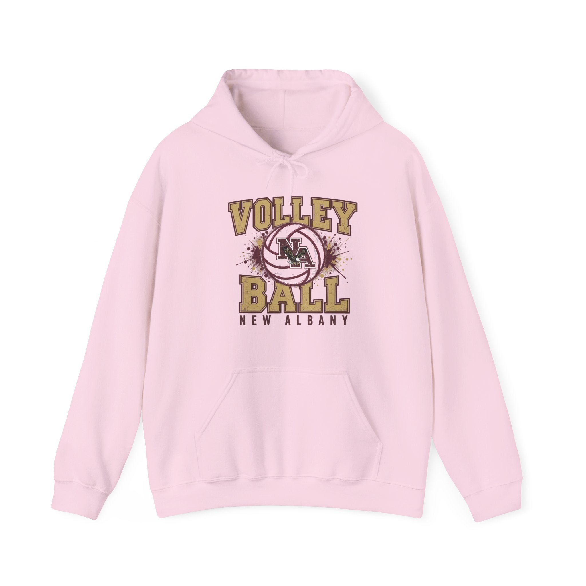 Adult Unisex New Albany Eagles Power Volleyball Graphic Hoodie
