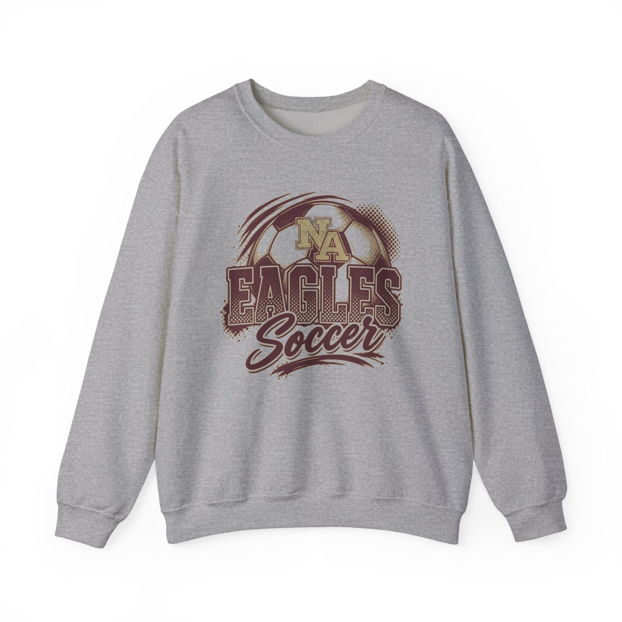 Adult Unisex New Albany Eagles Ombre Soccer Graphic Sweatshirt